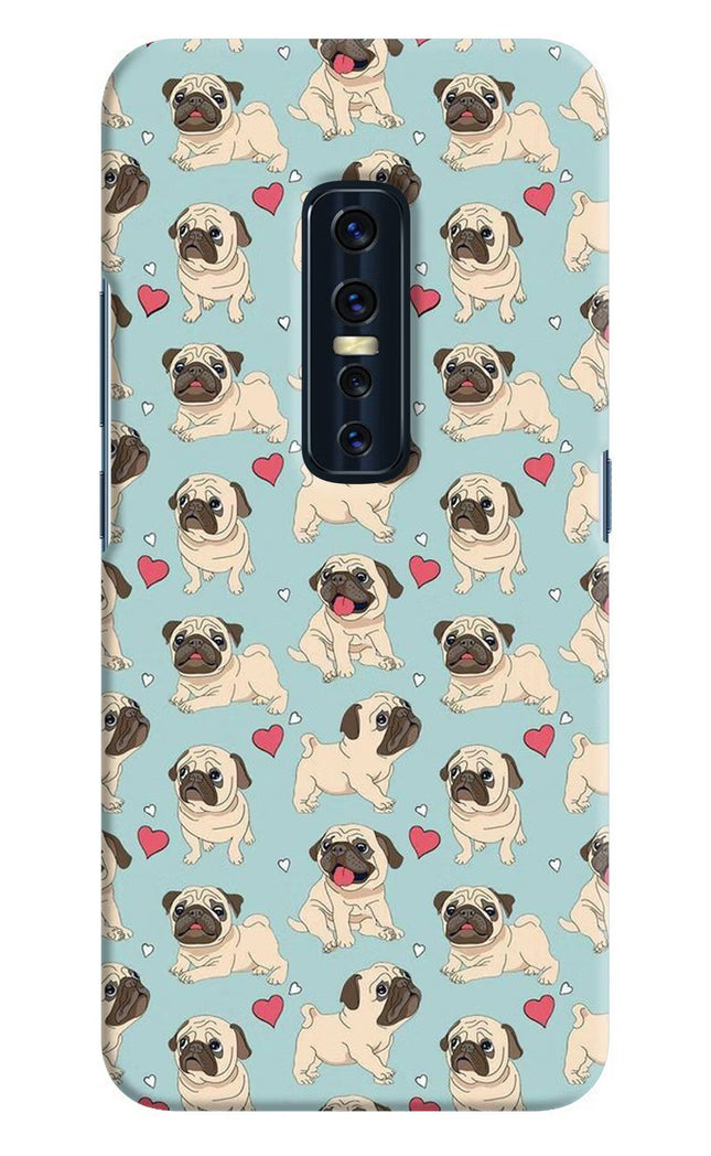 Pug Dog Vivo V17 Pro Hard Case Back Cover by Casekaro