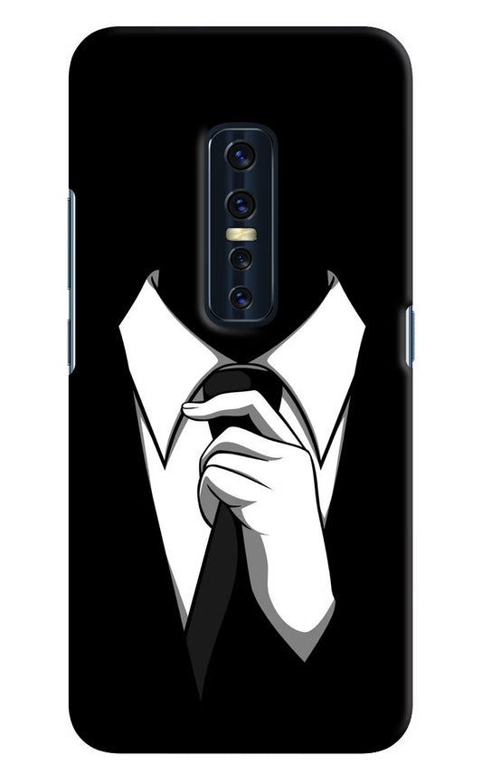 Black Tie Vivo V17 Pro Hard Case Back Cover by Casekaro