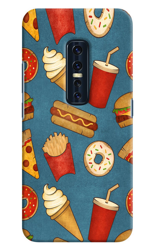 Foodie Vivo V17 Pro Hard Case Back Cover by Casekaro