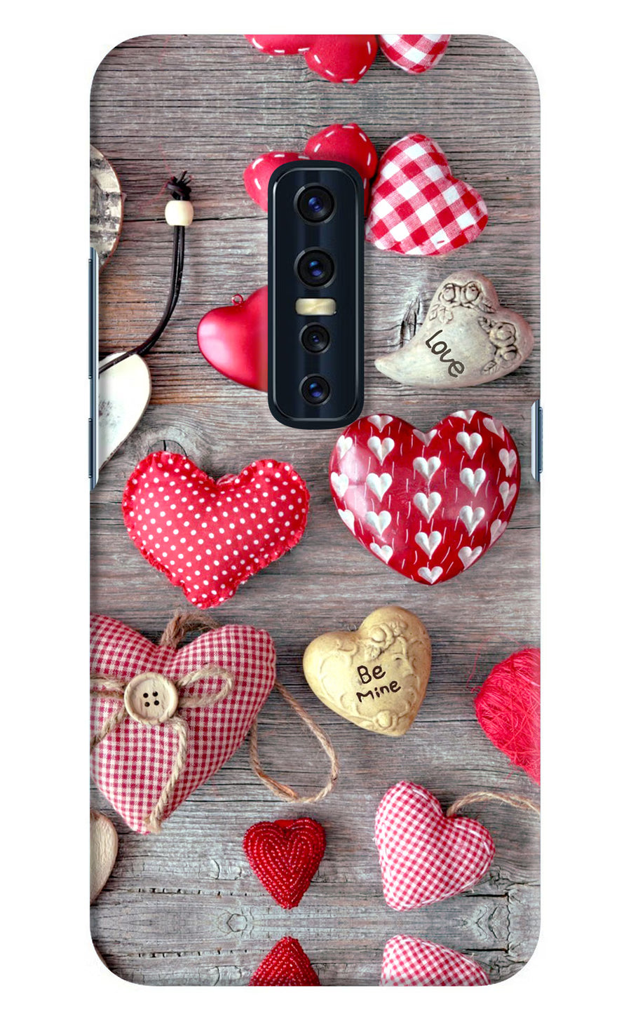 Love Wallpaper Vivo V17 Pro Back Cover, Hard case