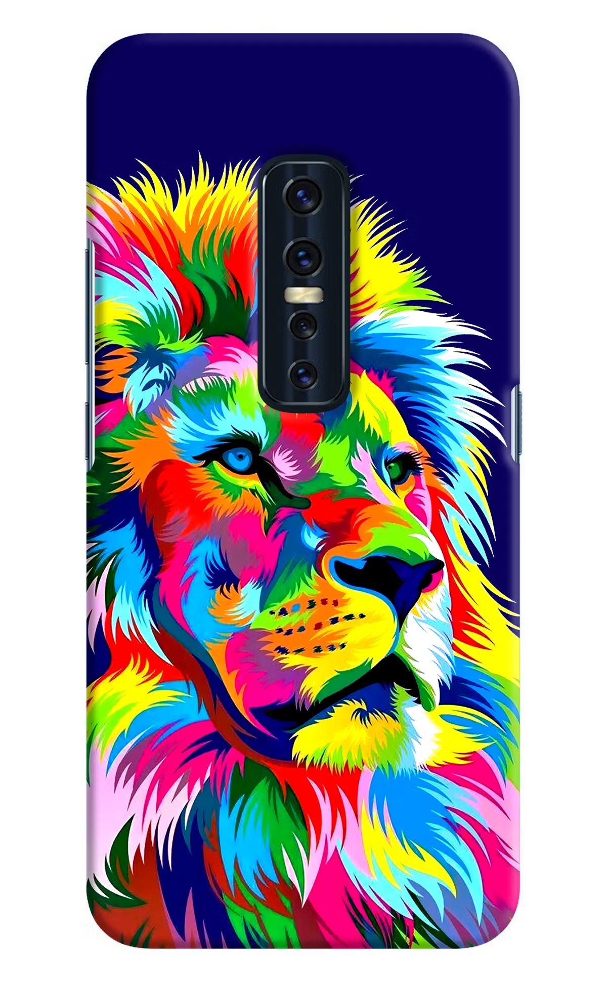 Vector Art Lion Vivo V17 Pro Hard Case Back Cover by Casekaro