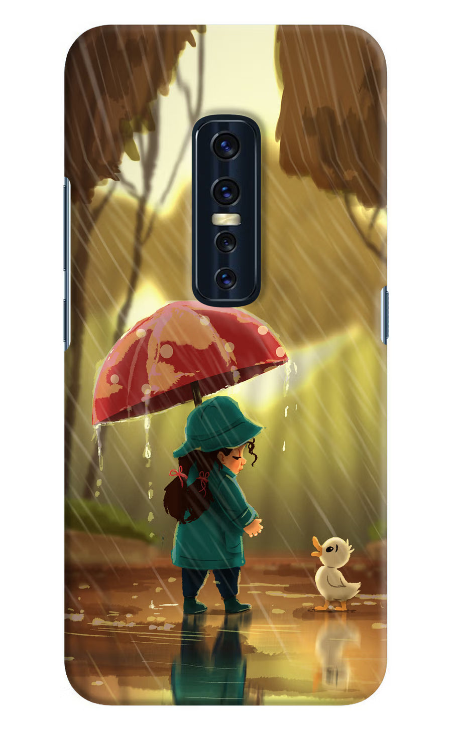 Rainy Day Vivo V17 Pro Back Cover, Hard case
