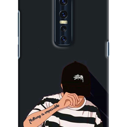 Aesthetic Boy Vivo V17 Pro Hard Case Back Cover by Casekaro
