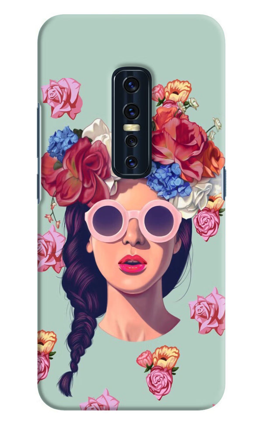 Pretty Girl Vivo V17 Pro Back Cover, Hard case