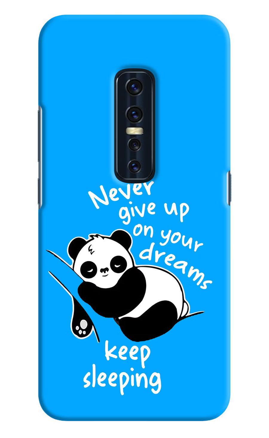 Keep Sleeping Vivo V17 Pro Back Cover, Hard case