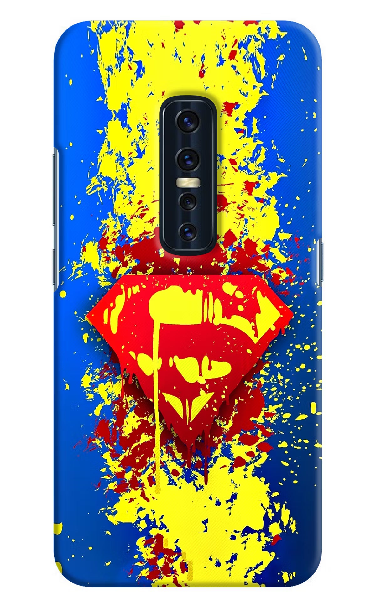 Superman logo Vivo V17 Pro Hard Case Back Cover by Casekaro