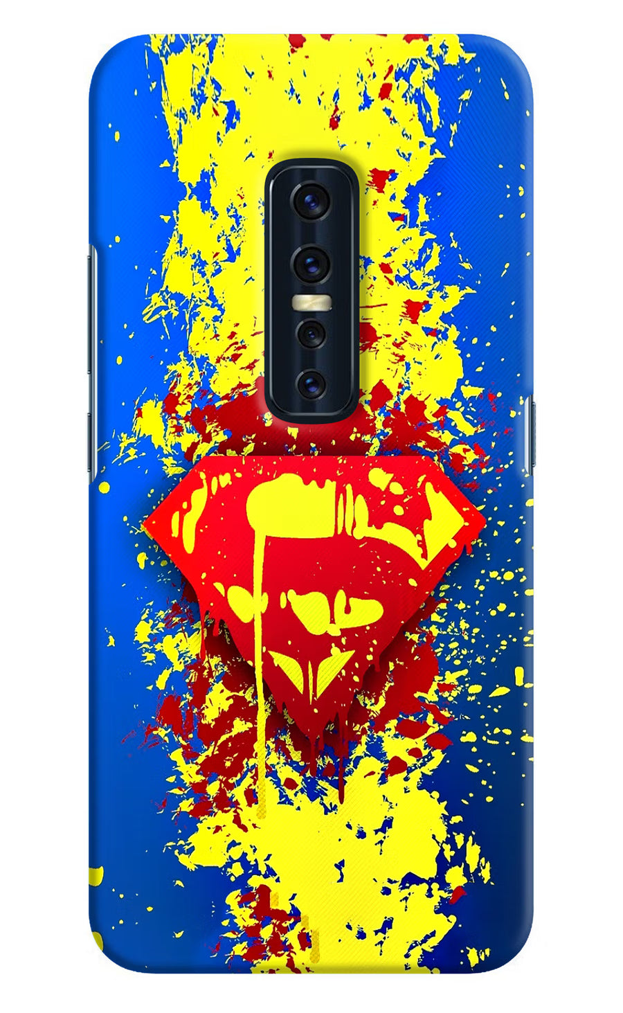 Superman logo Vivo V17 Pro Back Cover, Hard case