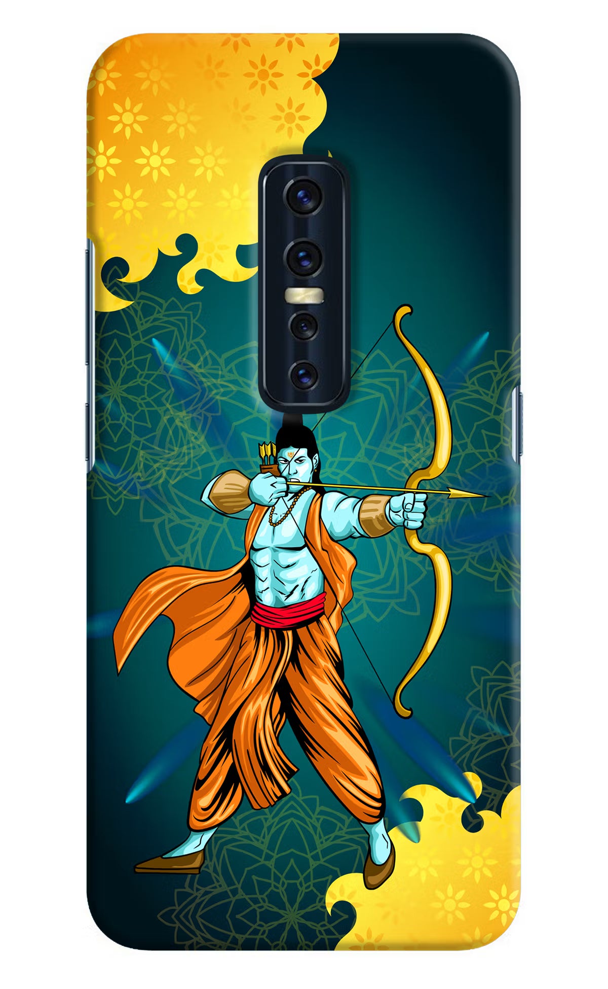 Lord Ram - 6 Vivo V17 Pro Hard Case Back Cover by Casekaro