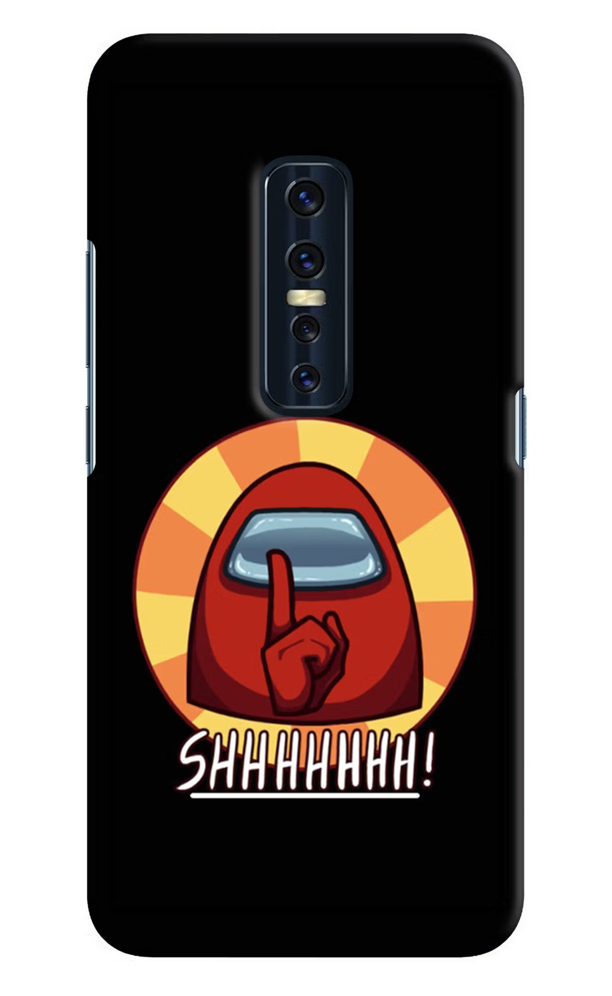 Among Us Shhh! Vivo V17 Pro Hard Case Back Cover by Casekaro