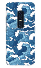 Blue Waves Vivo V17 Pro Hard Case Back Cover by Casekaro