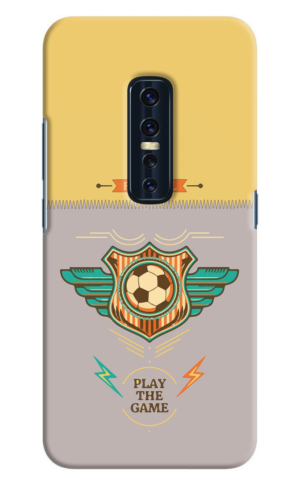 Football Vivo V17 Pro Hard Case Back Cover by Casekaro