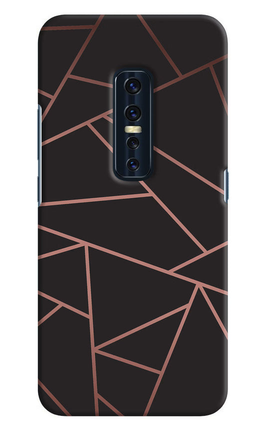 Geometric Pattern Vivo V17 Pro Hard Case Back Cover by Casekaro
