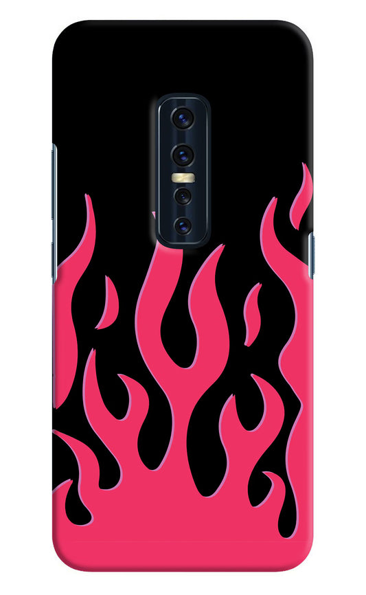 Fire Flames Vivo V17 Pro Hard Case Back Cover by Casekaro