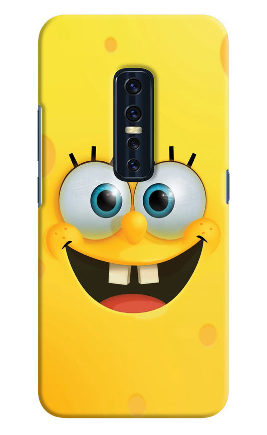 Sponge 1 Vivo V17 Pro Hard Case Back Cover by Casekaro
