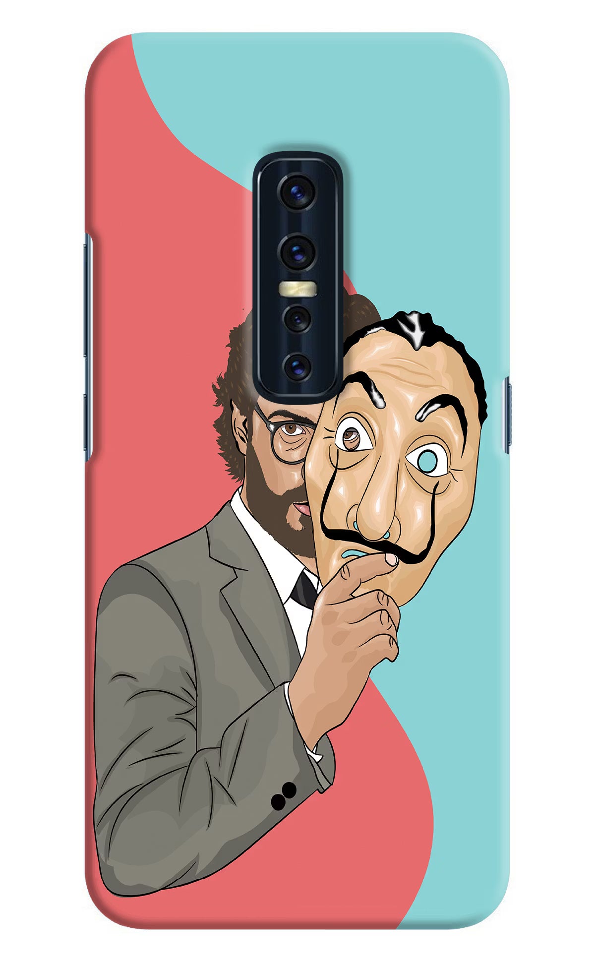 Professor Vivo V17 Pro Hard Case Back Cover by Casekaro