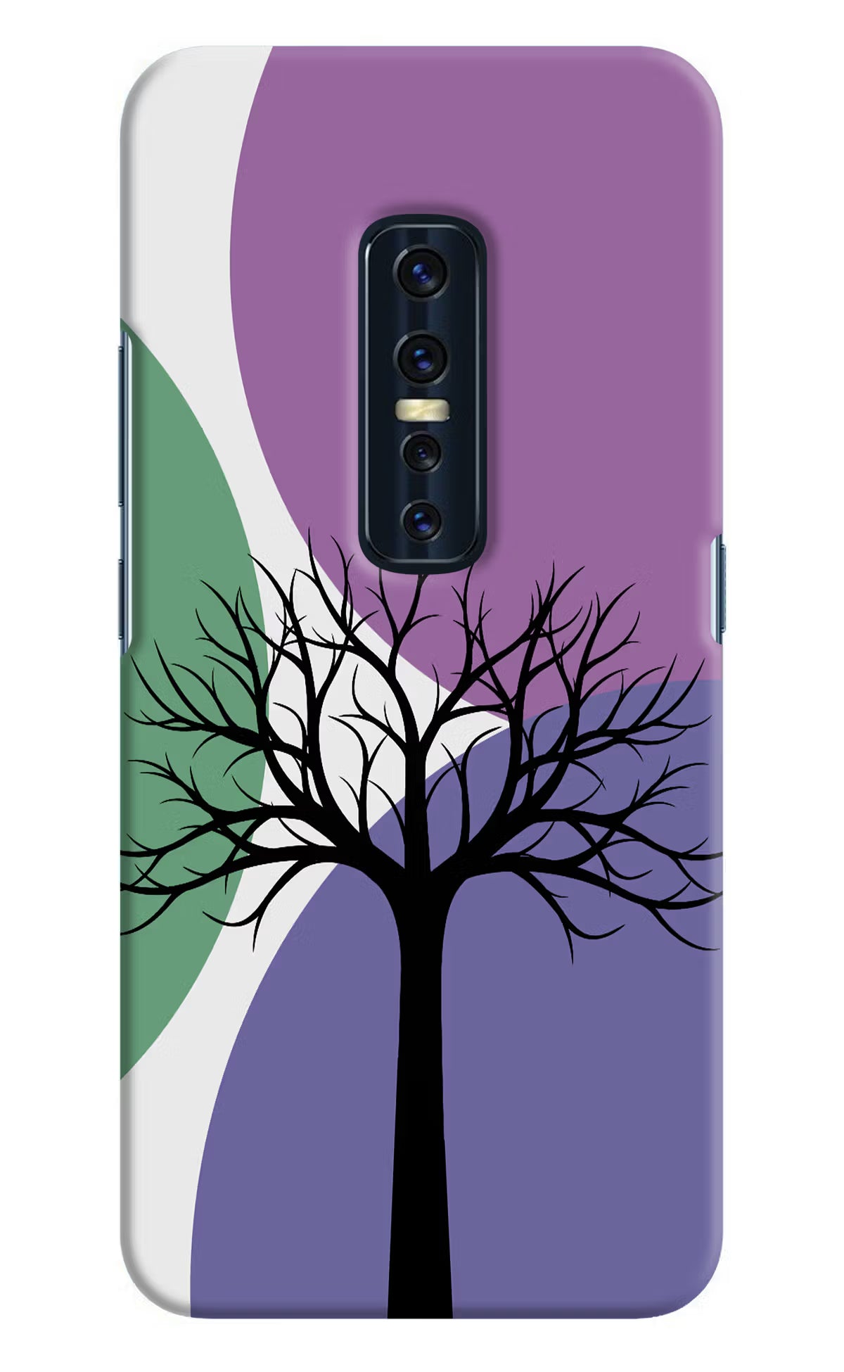 Tree Art Vivo V17 Pro Hard Case Back Cover by Casekaro