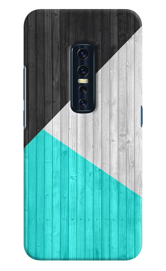 Wooden Abstract Vivo V17 Pro Hard Case Back Cover by Casekaro
