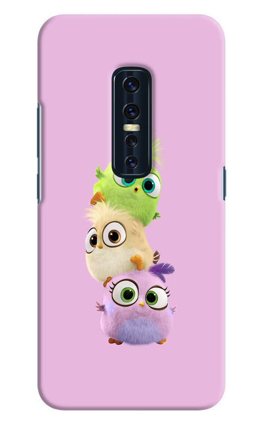 Cute Little Birds Vivo V17 Pro Hard Case Back Cover by Casekaro