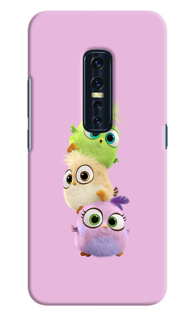 Cute Little Birds Vivo V17 Pro Hard Case Back Cover by Casekaro