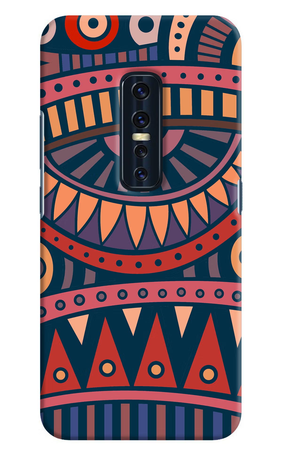 African Culture Design Vivo V17 Pro Hard Case Back Cover by Casekaro