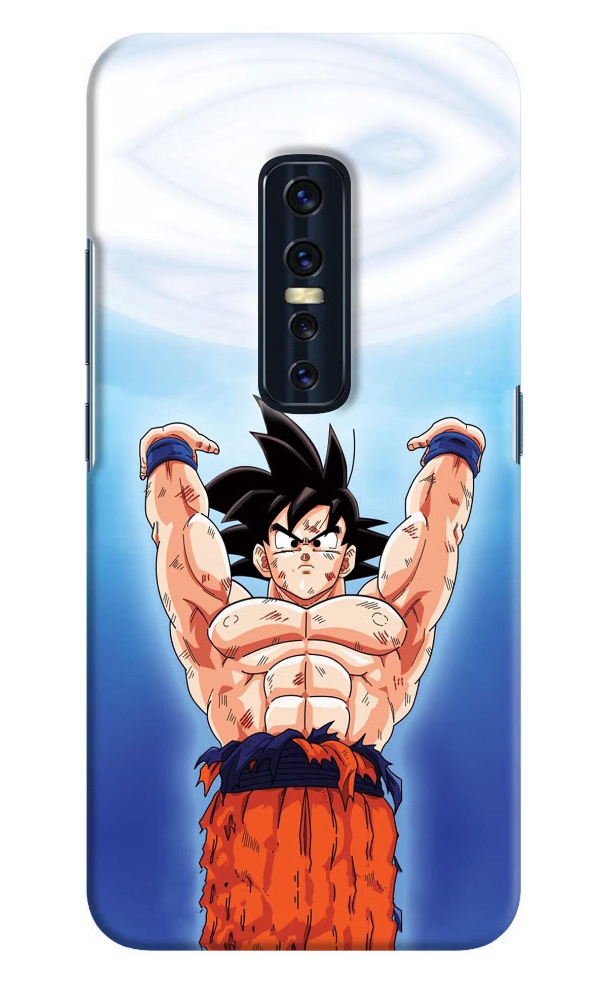 Goku Power Vivo V17 Pro Hard Case Back Cover by Casekaro