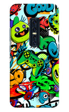 Game Doodle Vivo V17 Pro Hard Case Back Cover by Casekaro