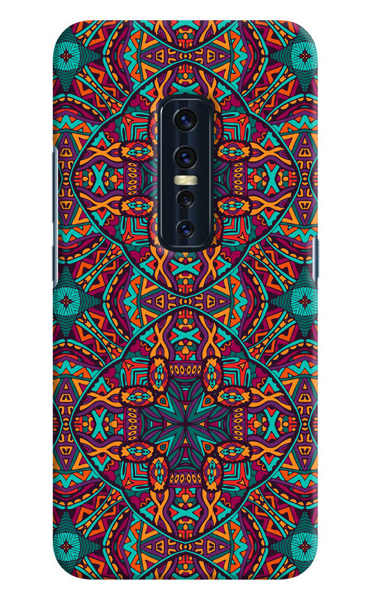 Colour Mandala Vivo V17 Pro Hard Case Back Cover by Casekaro