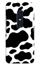 Cow Spots Vivo V17 Pro Hard Case Back Cover by Casekaro