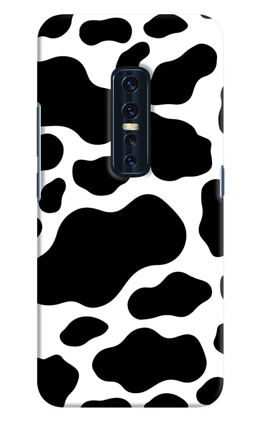 Cow Spots Vivo V17 Pro Hard Case Back Cover by Casekaro