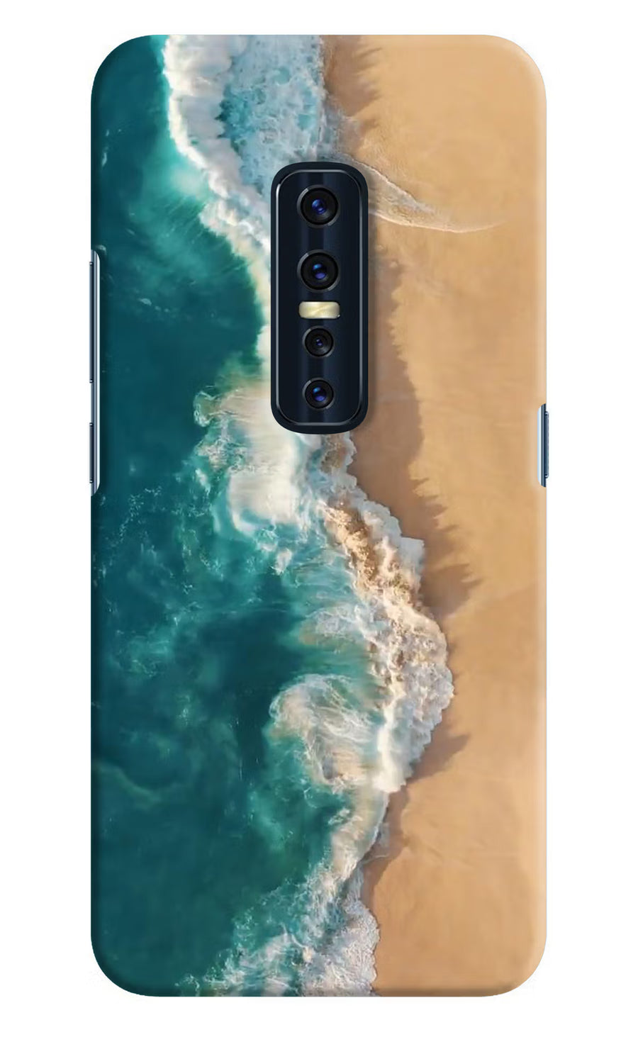 Ocean Beach Vivo V17 Pro Back Cover, Hard case