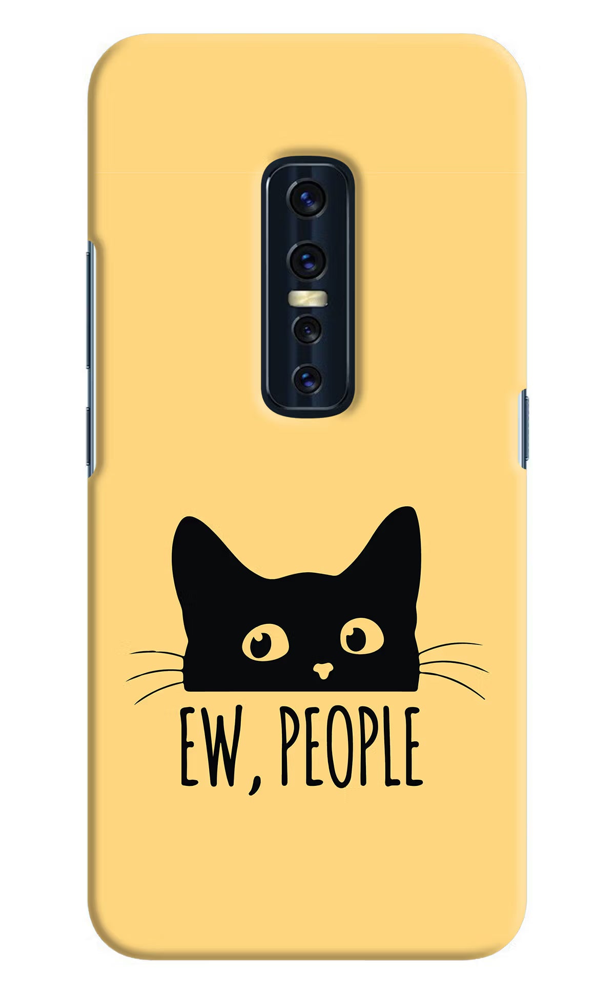Ew People Catitude Vivo V17 Pro Hard Case Back Cover by Casekaro