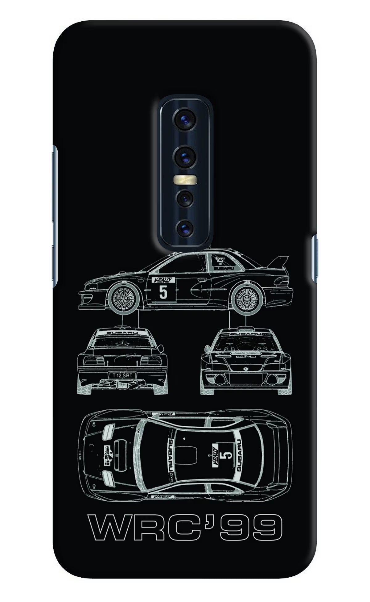 WRC'99 Vivo V17 Pro Hard Case Back Cover by Casekaro