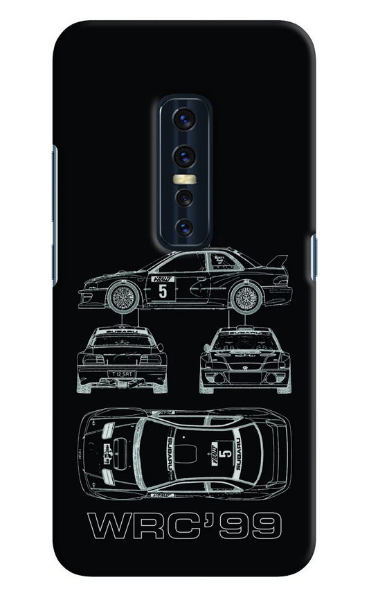 WRC'99 Vivo V17 Pro Hard Case Back Cover by Casekaro