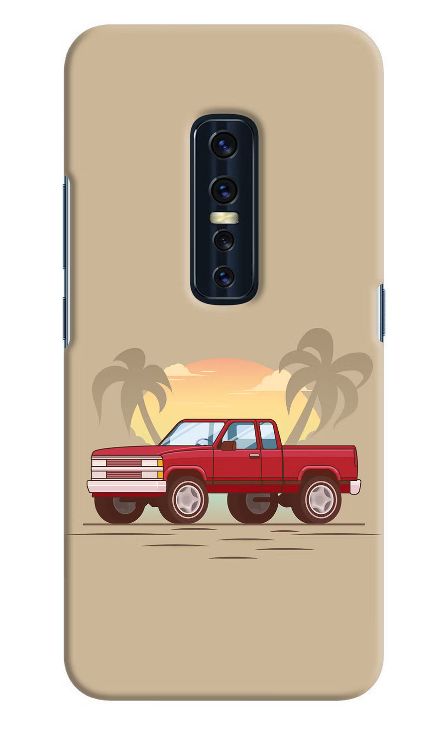 Desert Classic Drive Vivo V17 Pro Back Cover, Hard case