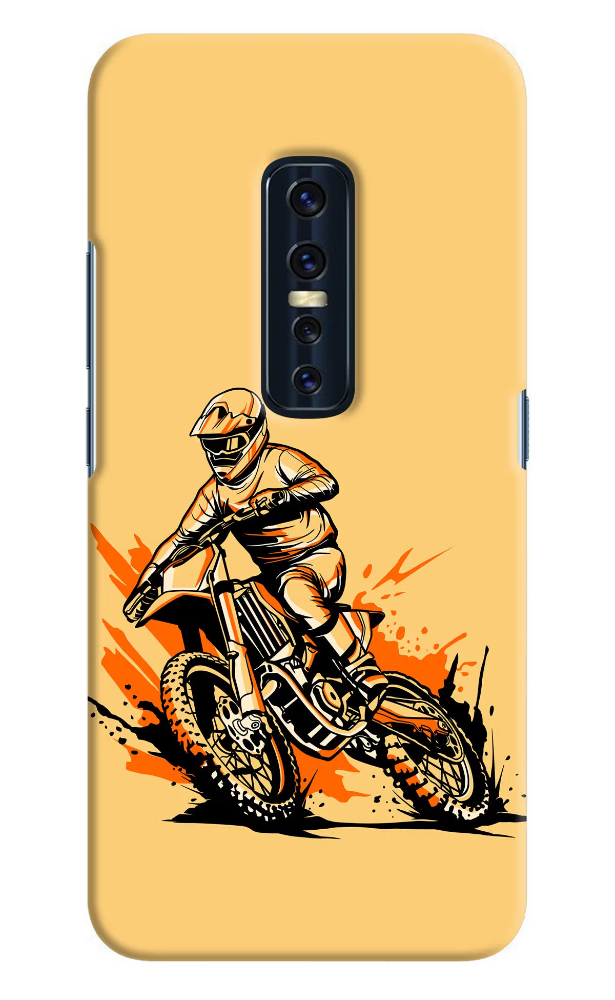 Off-Road Fury Vivo V17 Pro Hard Case Back Cover by Casekaro