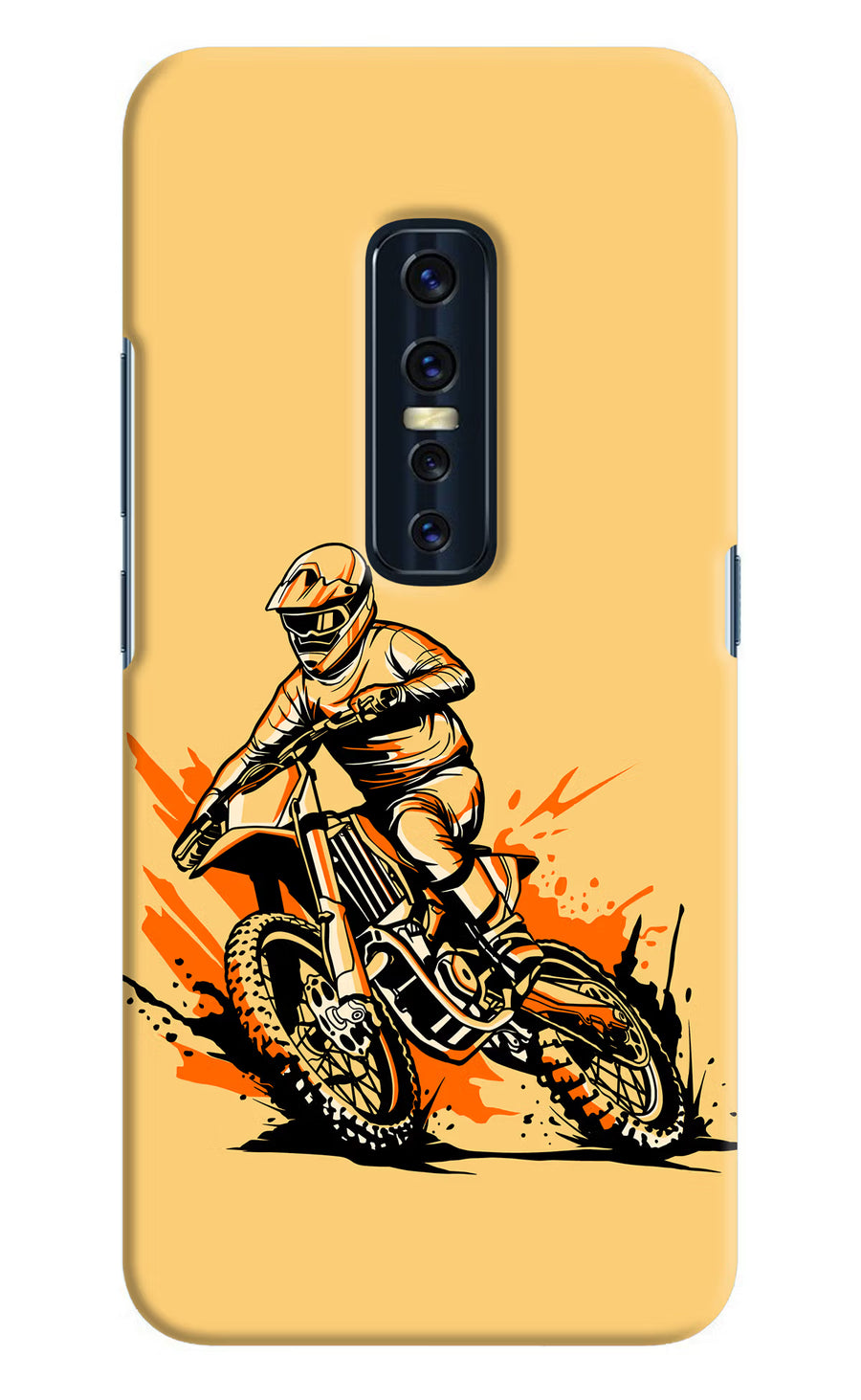 Off-Road Fury Vivo V17 Pro Back Cover, Hard case