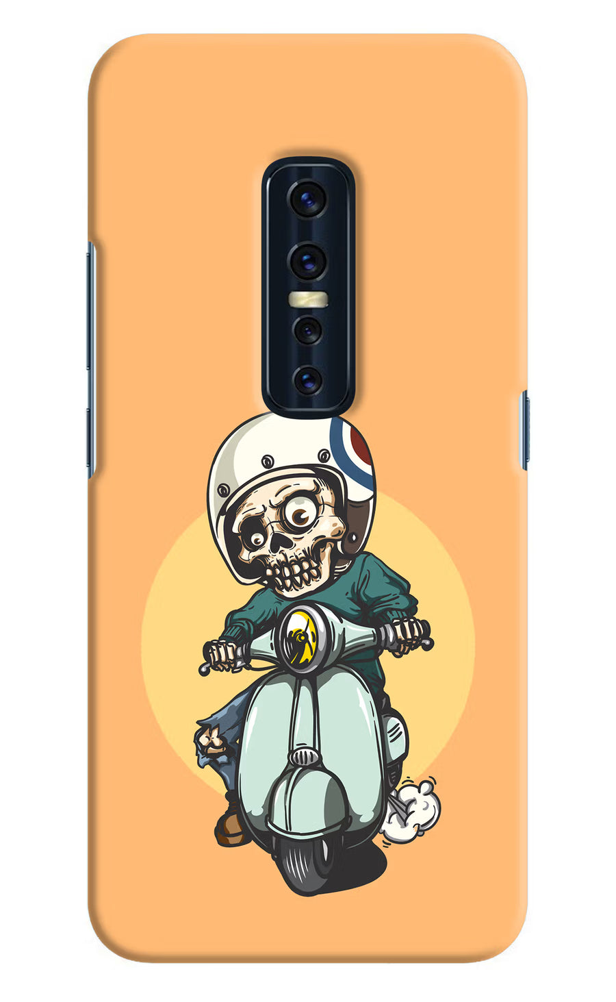 Undead Biker Vivo V17 Pro Back Cover, Hard case