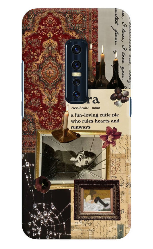 Libra Zodiac Vivo V17 Pro Hard Case Back Cover by Casekaro