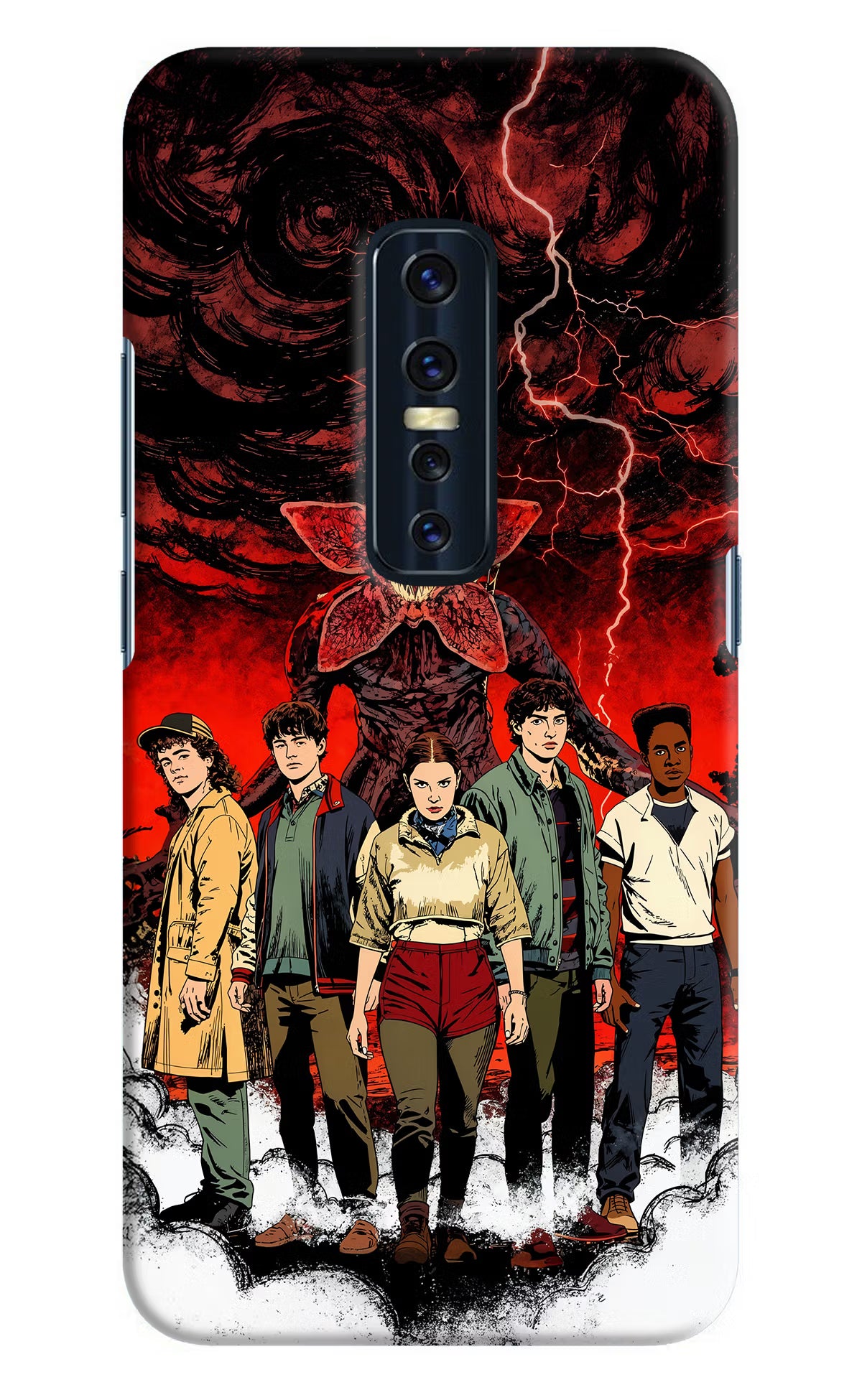 Ordinary Things Characters Vivo V17 Pro Hard Case Back Cover by Casekaro