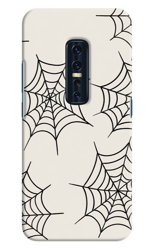 Spider Web Vivo V17 Pro Hard Case Back Cover by Casekaro
