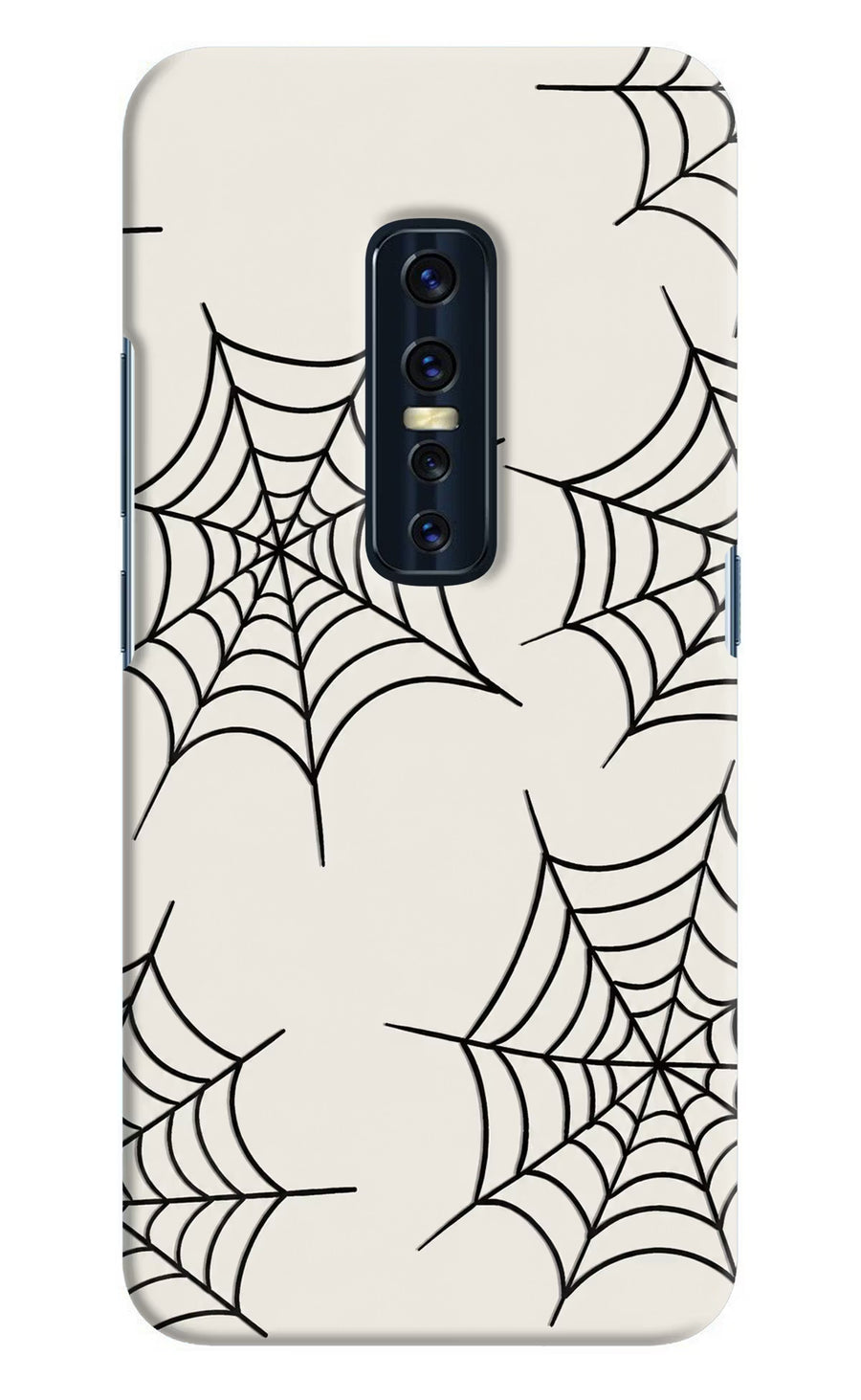 Spider Web Vivo V17 Pro Back Cover, Hard case