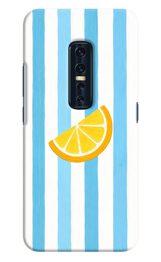 Summer Lemon Vivo V17 Pro Hard Case Back Cover by Casekaro