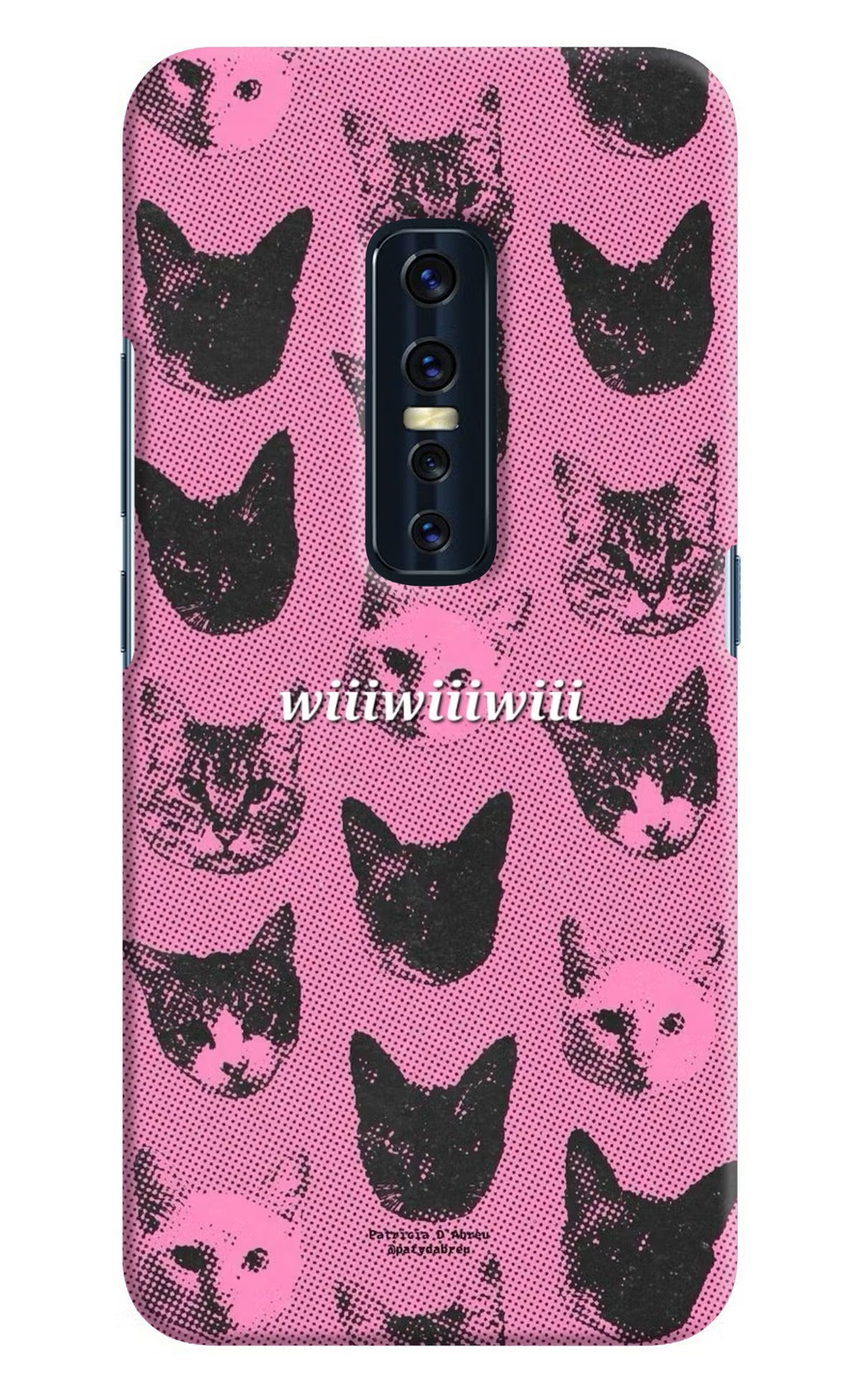 Pink Cats Vivo V17 Pro Back Cover