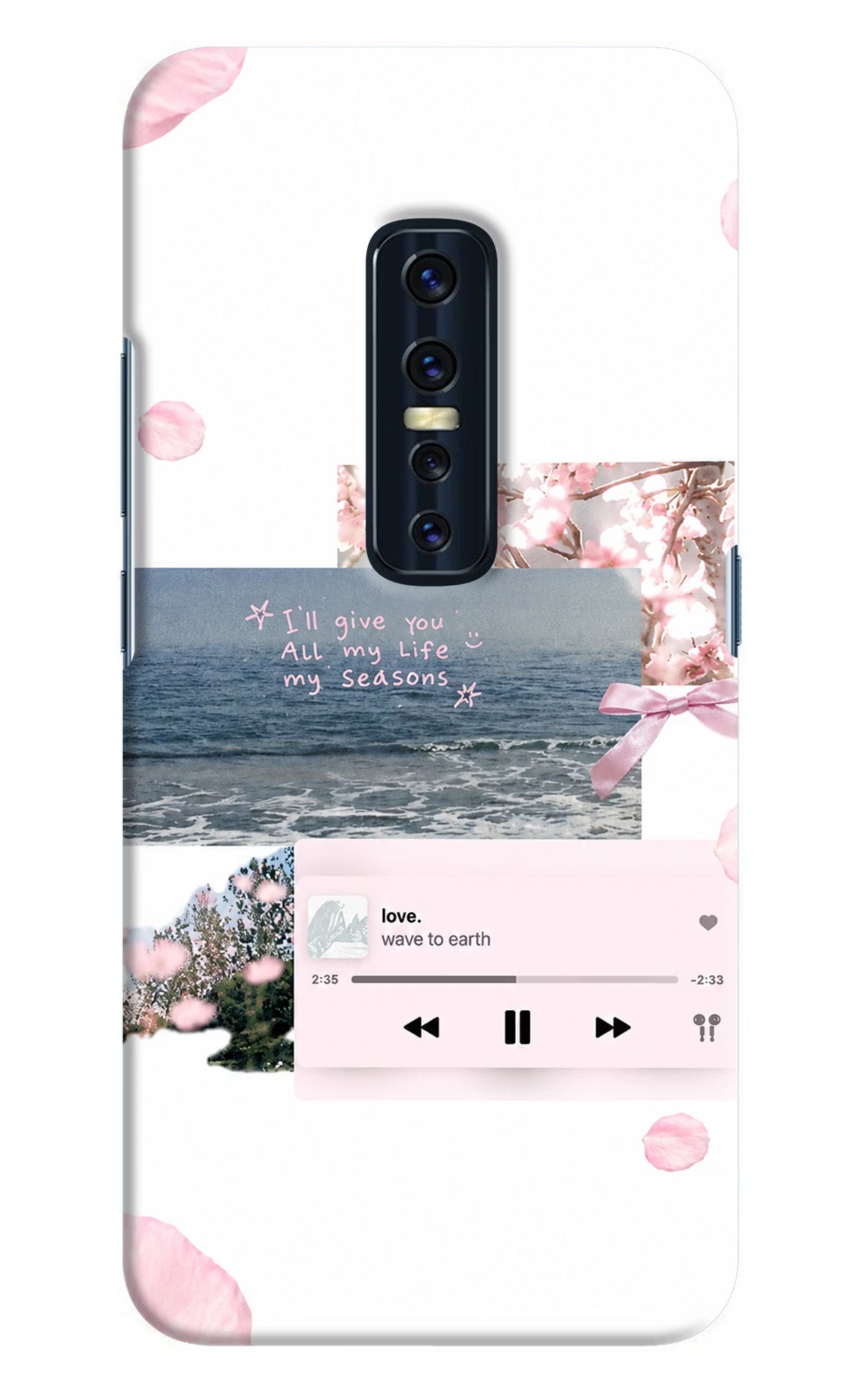 Wave to earth Vivo V17 Pro Back Cover