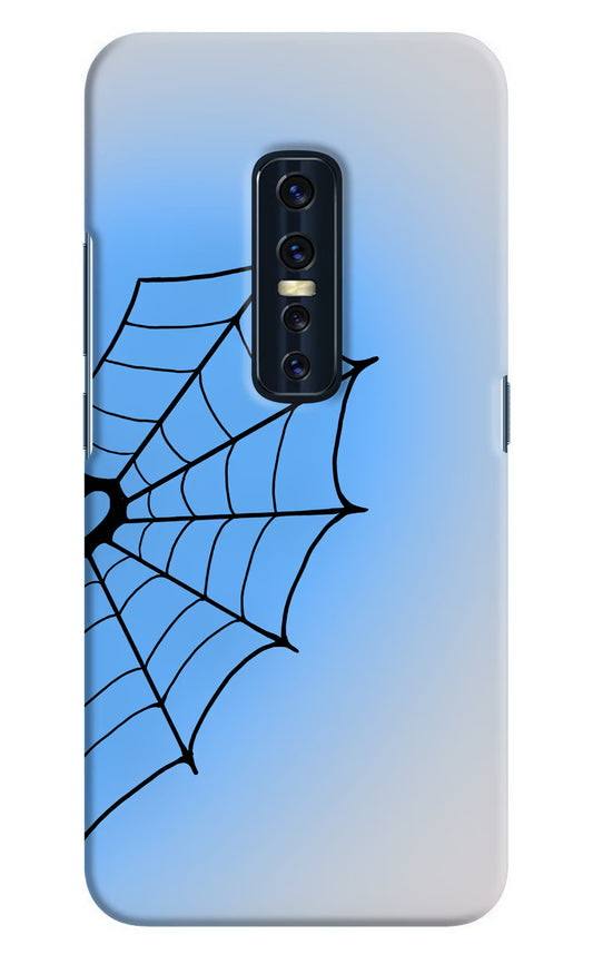 Blue Web Vivo V17 Pro Hard Case Back Cover by Casekaro