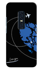 Love Orbit Vivo V17 Pro Hard Case Back Cover by Casekaro