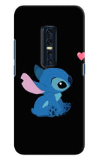 Stitch Crush Vivo V17 Pro Hard Case Back Cover by Casekaro