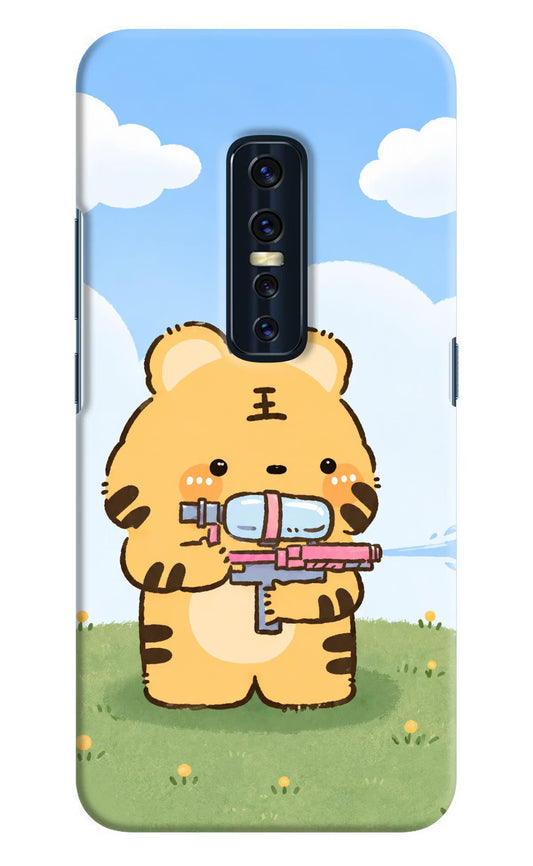 Tiger Treat Vivo V17 Pro Hard Case Back Cover by Casekaro