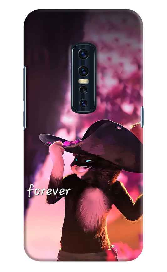 Forever Cat Vivo V17 Pro Hard Case Back Cover by Casekaro
