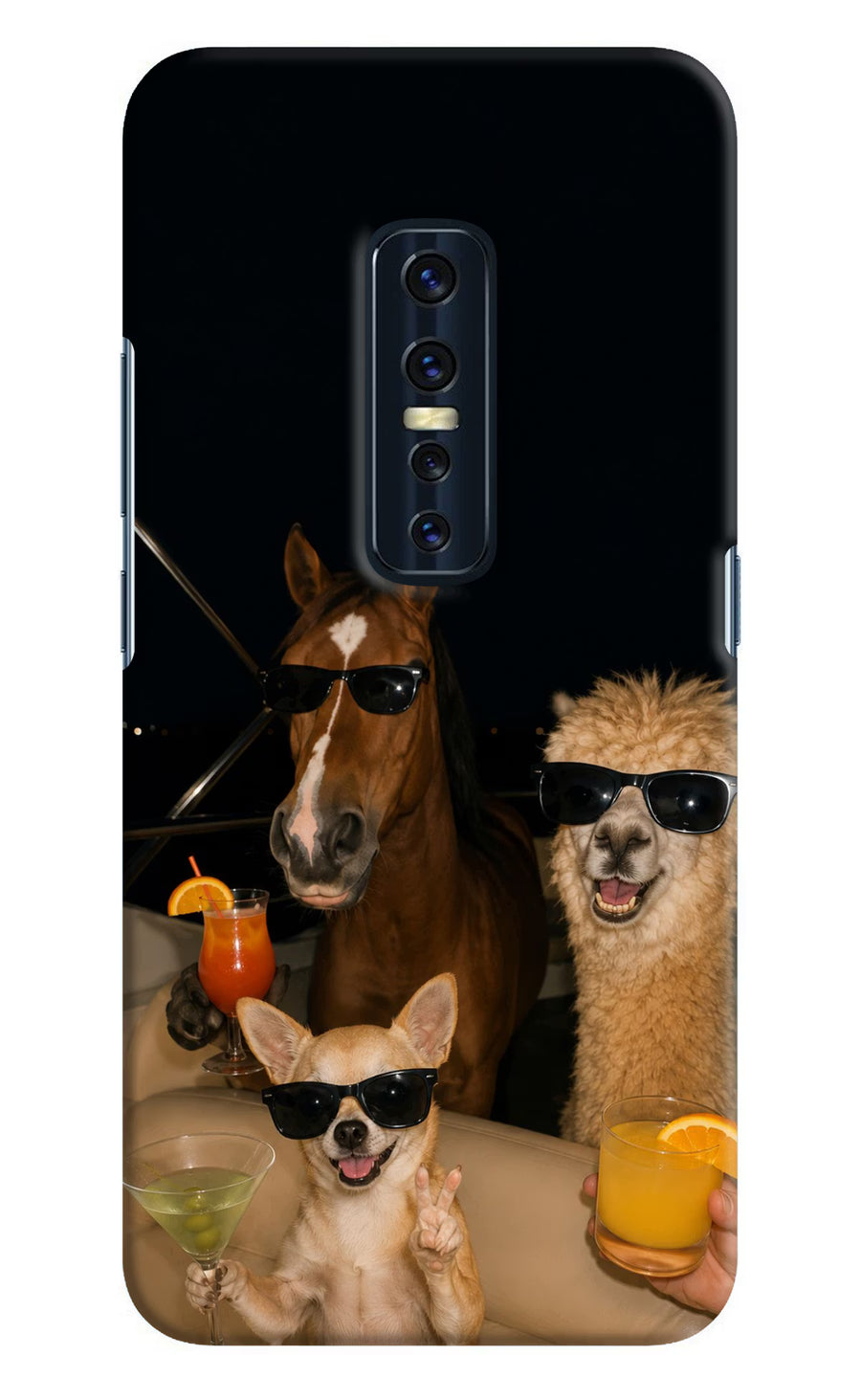 Party Squad Vivo V17 Pro Back Cover, Hard case